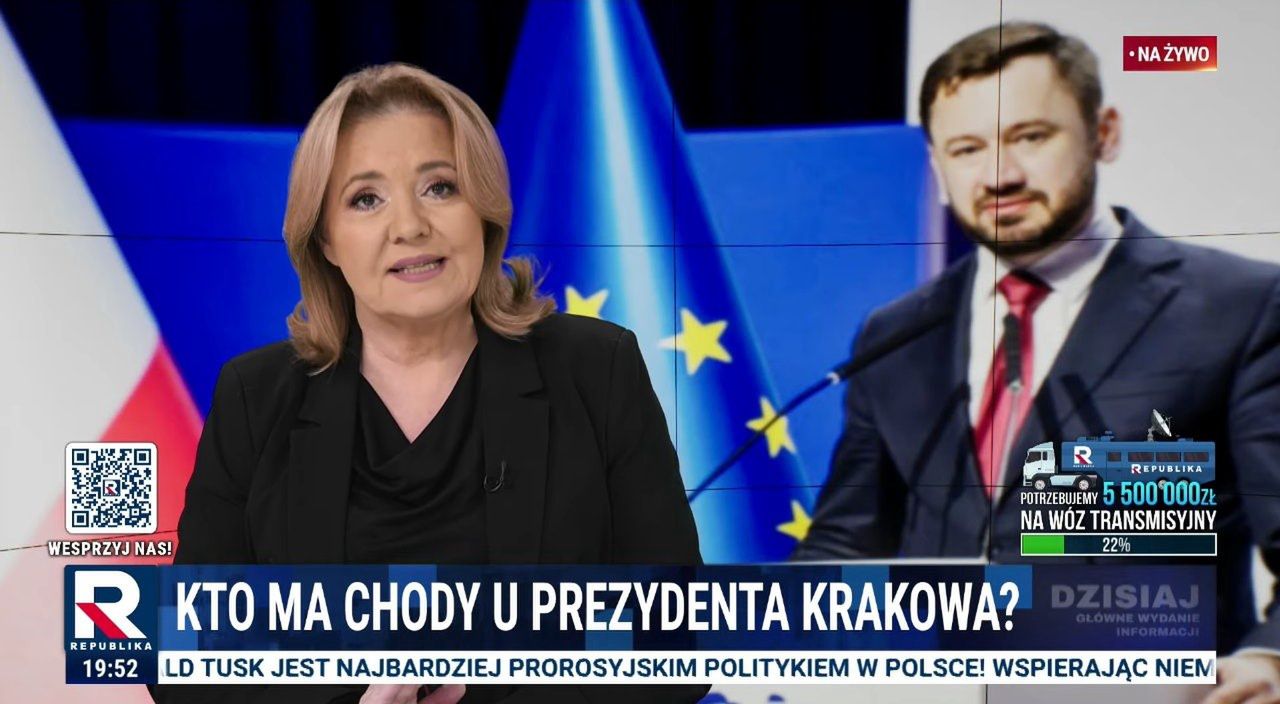 Materiał nt. prezydenta Krakowa