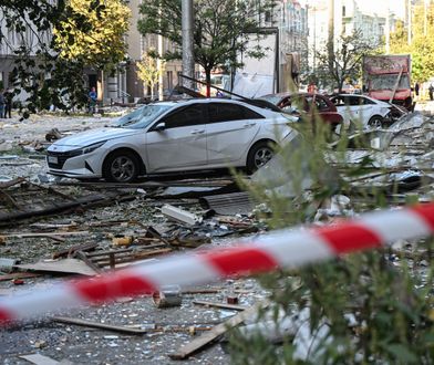 Działo się w nocy. Zaporoże pod ostrzałem