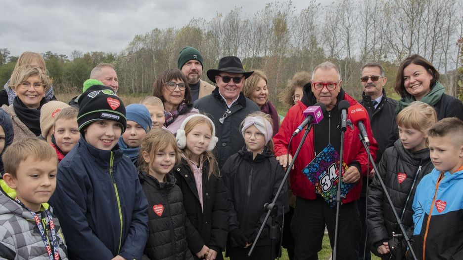 Odsłonięcie Pomnik Serce WOŚP
