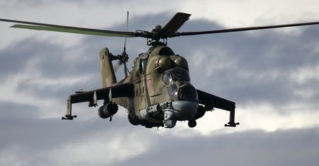 Mi-24 – ciężki śmigłowiec bojowy. Dla załóg - "latający czołg", dla wrogów - "diabelski rydwan"