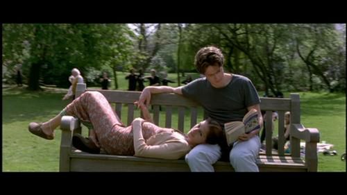 Julia Roberts i Hugh Grant - Scena z filmu Nothing Hill