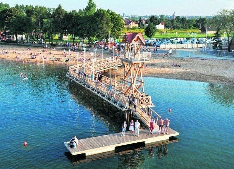 Kiedyś kopalnia, dziś najsłynniejsza plaża w województwie śląskim