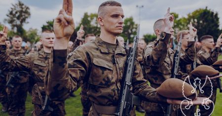 Przysięga wojskowa 3. Podkarpackiej Brygady Obrony Terytorialnej w Gorzycach