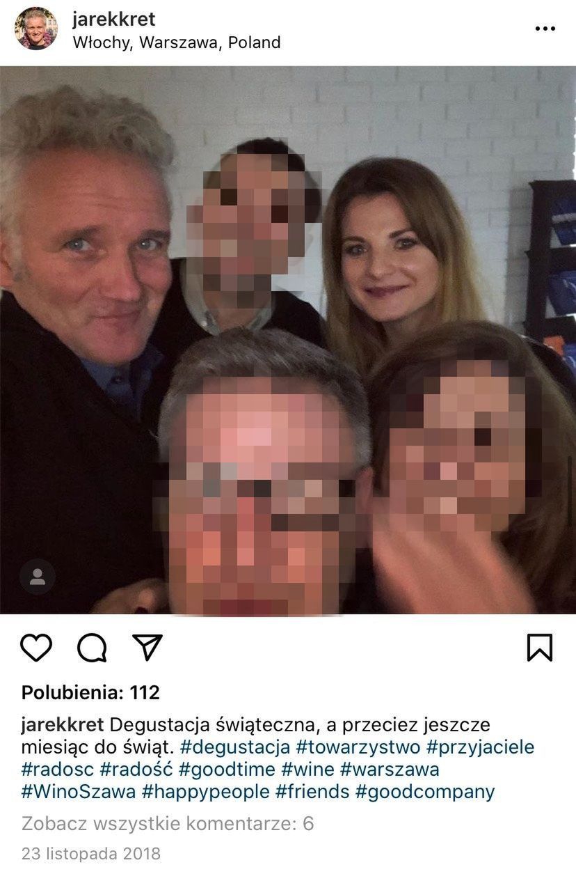 Jarosław Kret ma nową partnerkę, Karinę Zuchorę