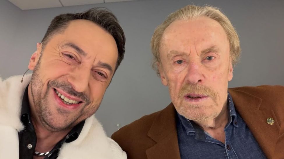 Marcin Miller spotkał Daniela Olbrychskiego. Tak podpisał fotos