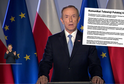 Dziwny komunikat TVP przed orędziem marszałka. Fala komentarzy w sieci