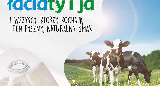 "ŁaciaTY i JA" - nowa kampania serków Mlekpolu