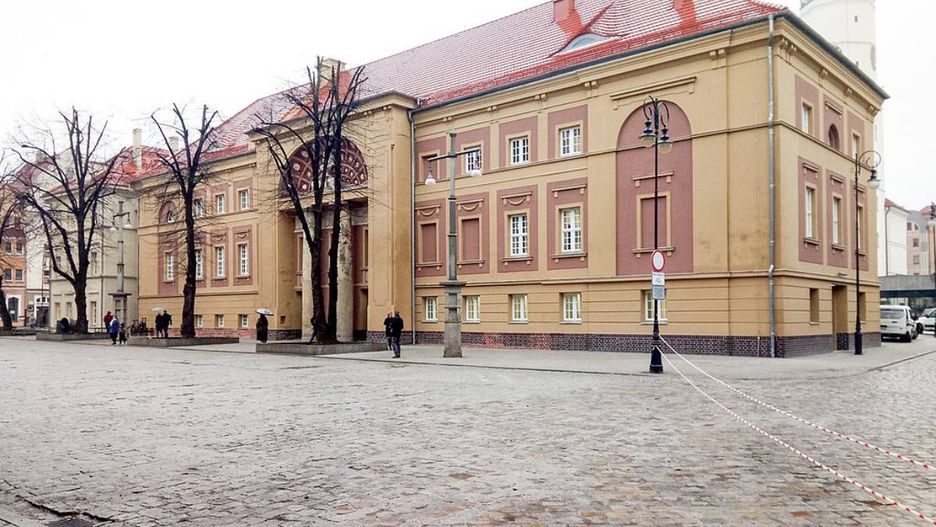 Głogów, Teatr od strony wschodniej w 2019 roku