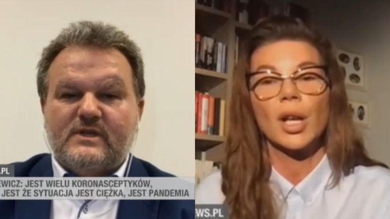Edyta Górniak i Marek Posobkiewicz w "Gościu Wydarzeń"