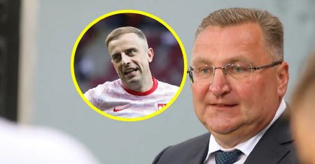 Michniewicz zwrócił się do Grosickiego. Salwy śmiechu