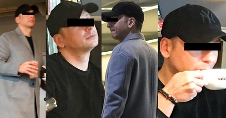TYLKO U NAS: Dariusz K. przy kawie nie myśli o rozprawie (ZDJĘCIA)