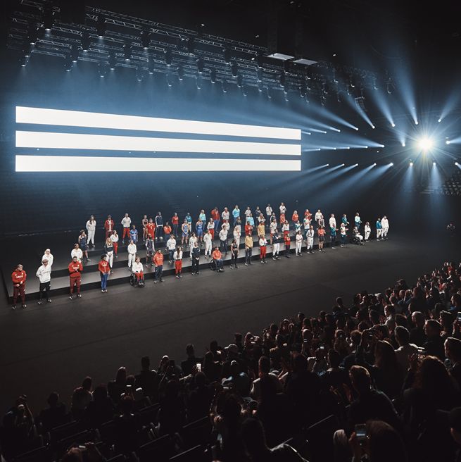 Prezentacja strojów adidas, Paryż