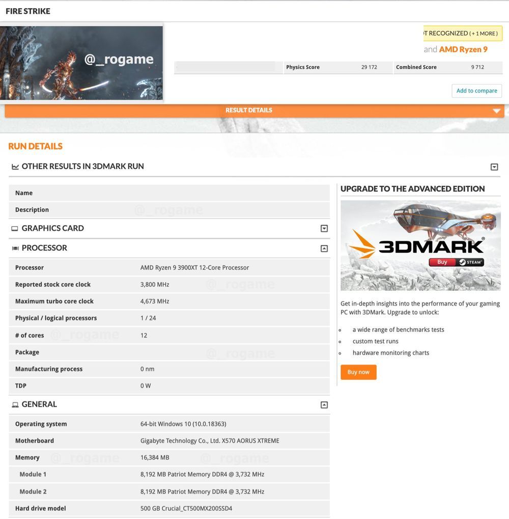 AMD Ryzen 9 3900XT