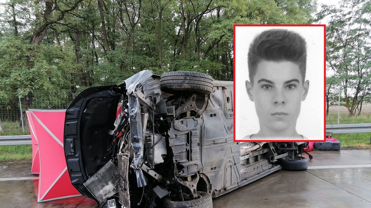 Wypadek na S8. Policja szuka Szymona Wąsowskiego