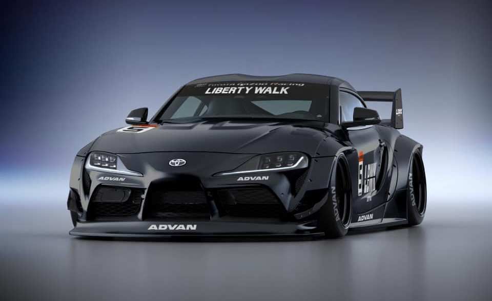 Toyota Supra według pomysłu Liberty Walk wygląda obłędnie