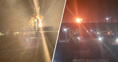Kula ognia. Nocny atak na jedną największych rafinerii w Rosji