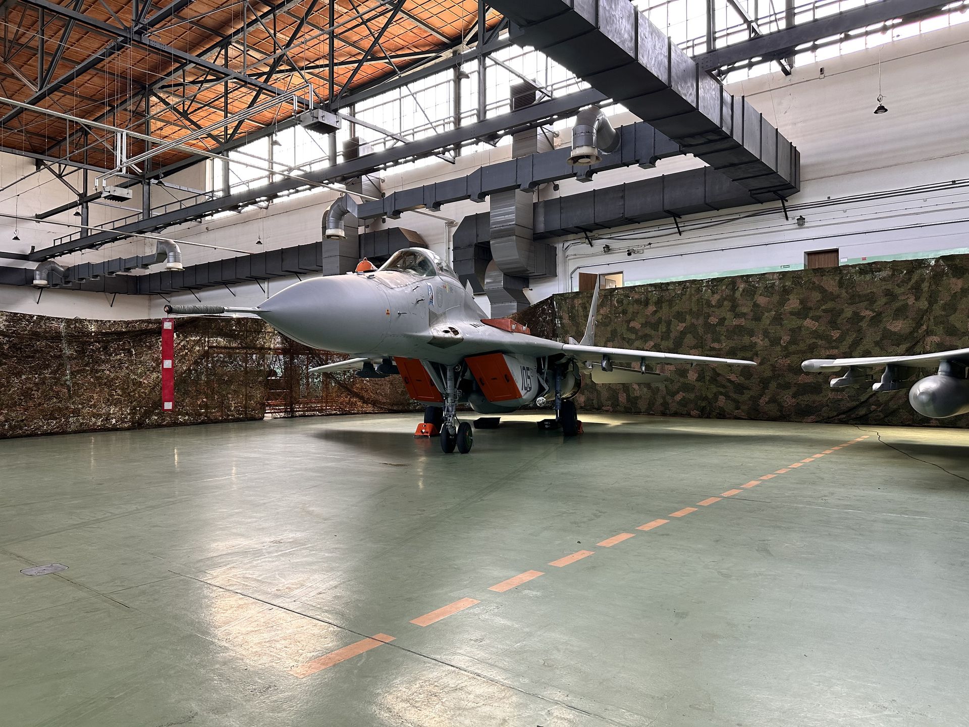 Polski MiG-29 w 22 BLT w Malborku