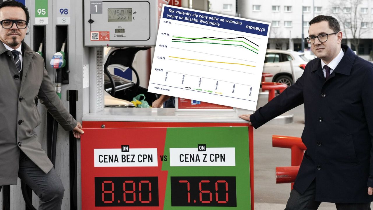 Jest tąpnięcie. Ten wykres pokazuje skalę rządowej obniżki cen paliw