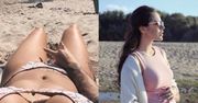 Aleksandra Żuraw chwali się płaskim brzuchem... w PIĄTYM MIESIĄCU CIĄŻY (FOTO)