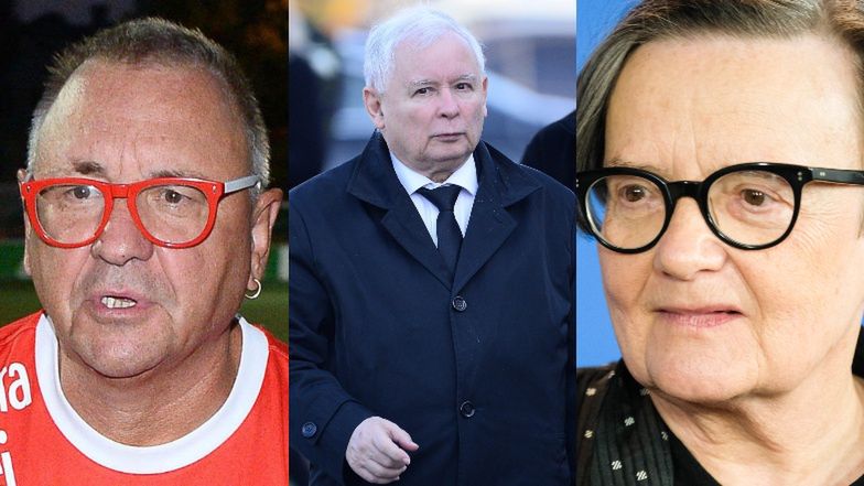 Agnieszka Holland i Jurek Owsiak zgadzają się ze słowami Janusza Gajosa