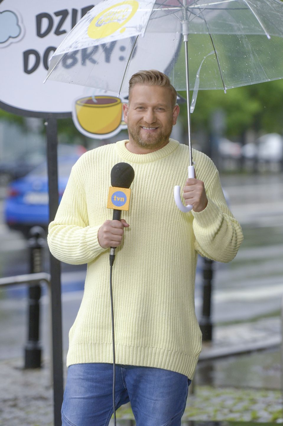 Znajomi z TVN wspierają Piotra Kraśkę