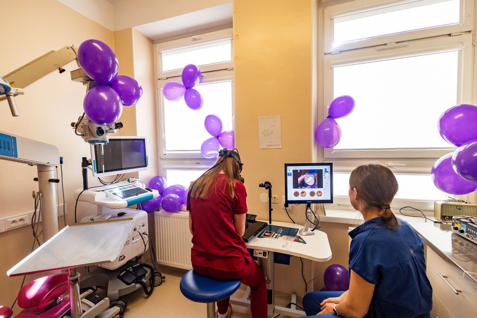 Przez cały listopad Szpital przybierze kolor fioletowy - barwę symbolizującą solidarność z wcześniakami i ich rodzinami.