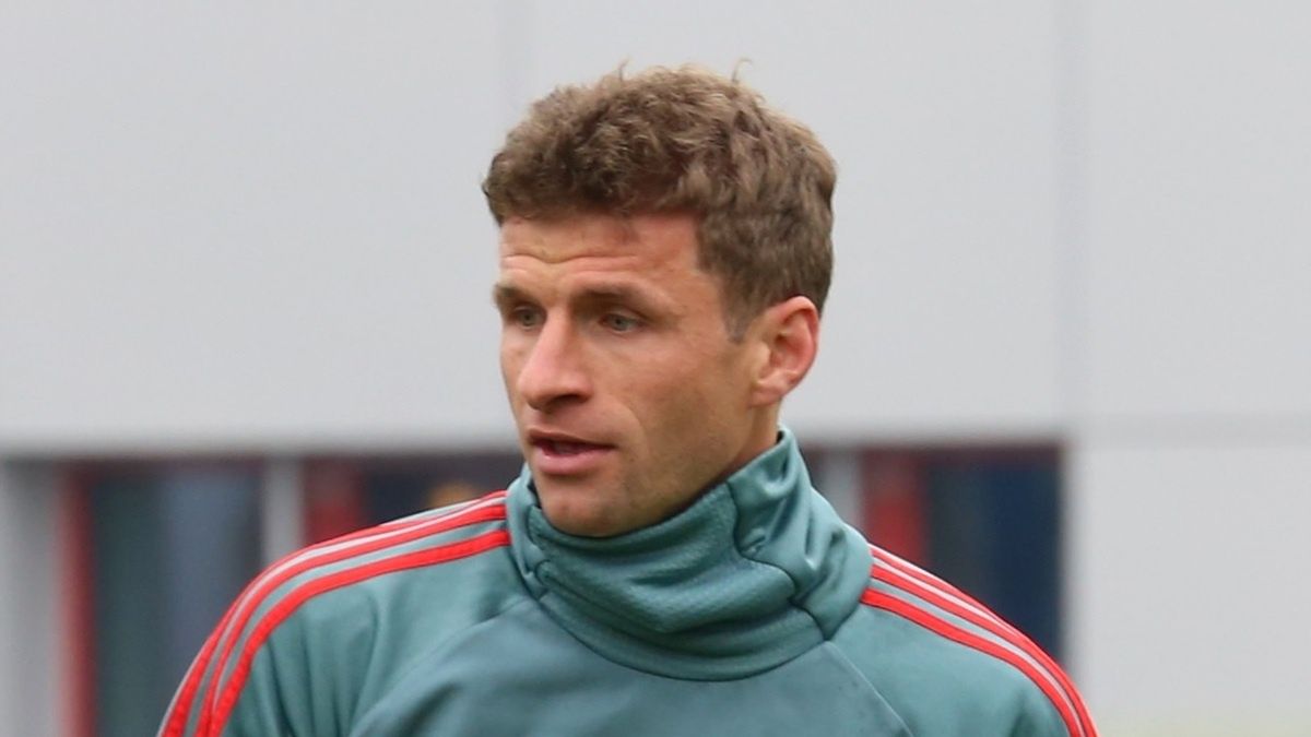 Thomas Mueller w barwach Bayernu Monachium