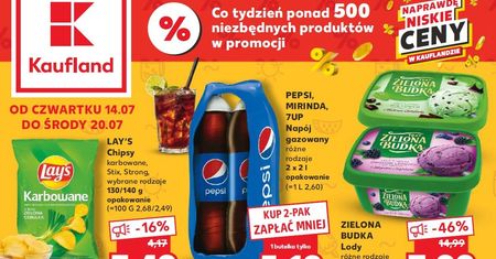 Kaufland nowa gazetka 14.07-20.07. Promocje w Kaufland od czwartku 14 lipca