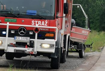 Tragiczny wypadek na MOP-ie Podłęże. Nie żyje młody mężczyzna