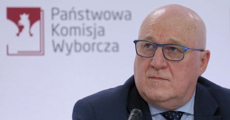 Wybory prezydenckie 2020. Konferencja prasowa PKW. "Dzisiaj mamy piękny dzień"