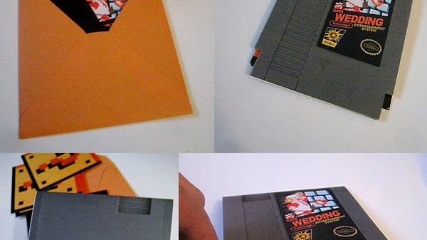 Zaproszenia na ślub prawdziwego geeka 1