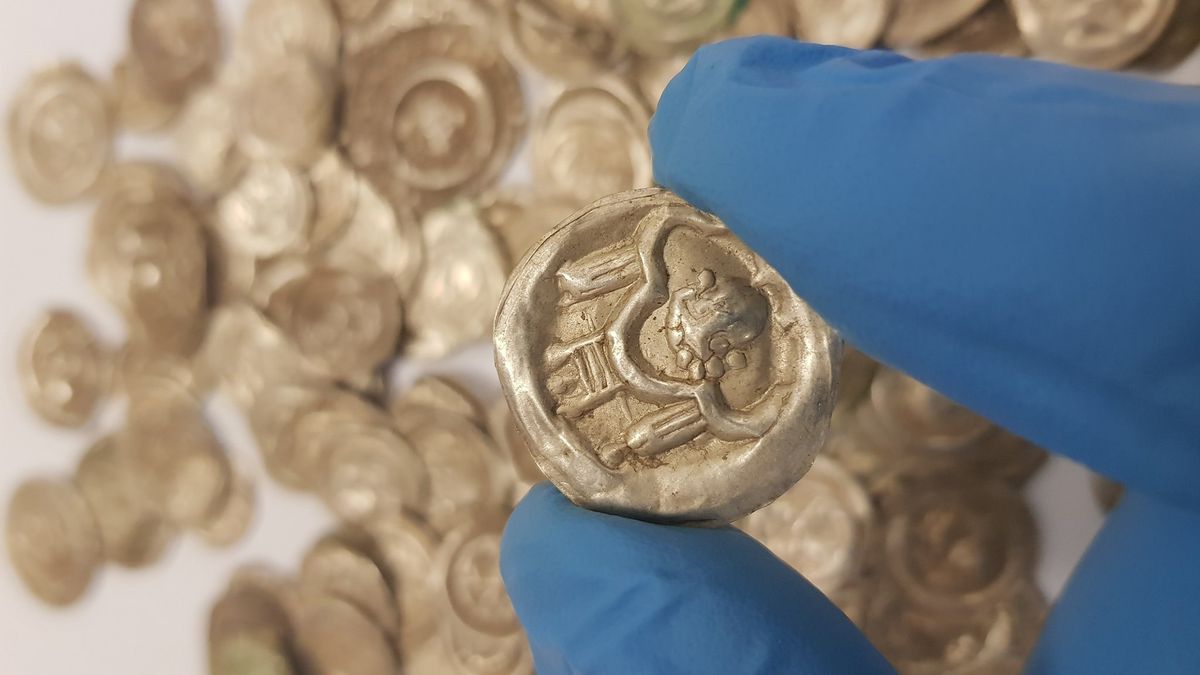 Skarb wałbrzyski, monety z XIII wieku