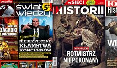 „Świat Wiedzy” i „W Sieci Historii” na czele pism popularnonaukowych i historycznych w trzech kwartałach