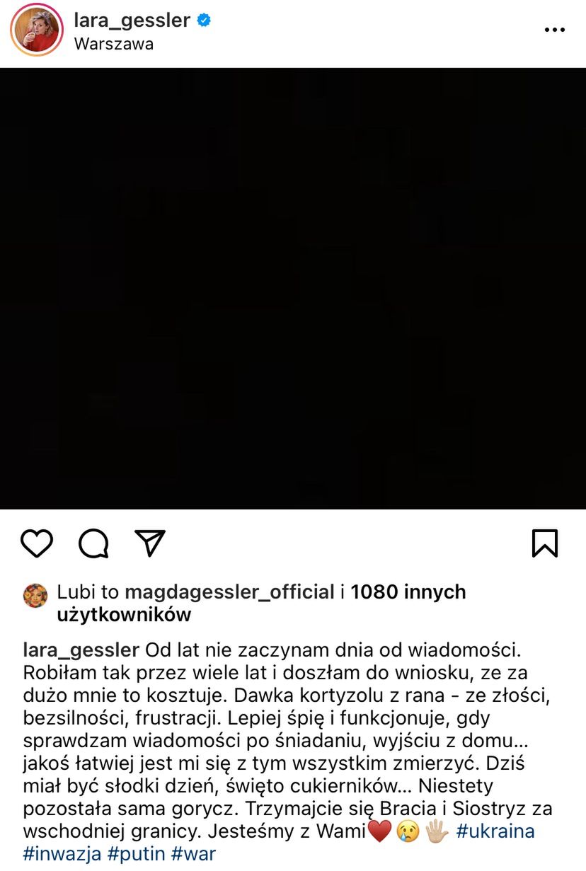 Celebryci solidaryzują się z zaatakowaną przez Rosję Ukrainą