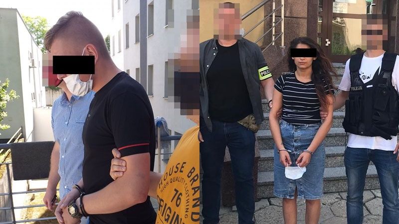 Para zatrzymana za oszustwo "na policjanta"