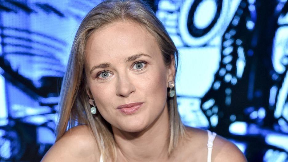 Marta Chodorowska przyszła w modnej sukience