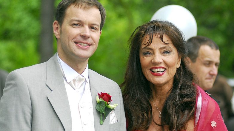 Steffen Möller na planie "M jak Miłość"