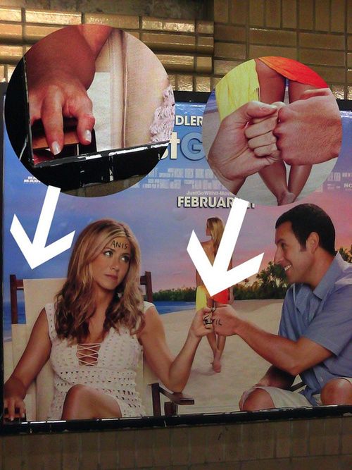 Dwa kciuki Jennifer Aniston