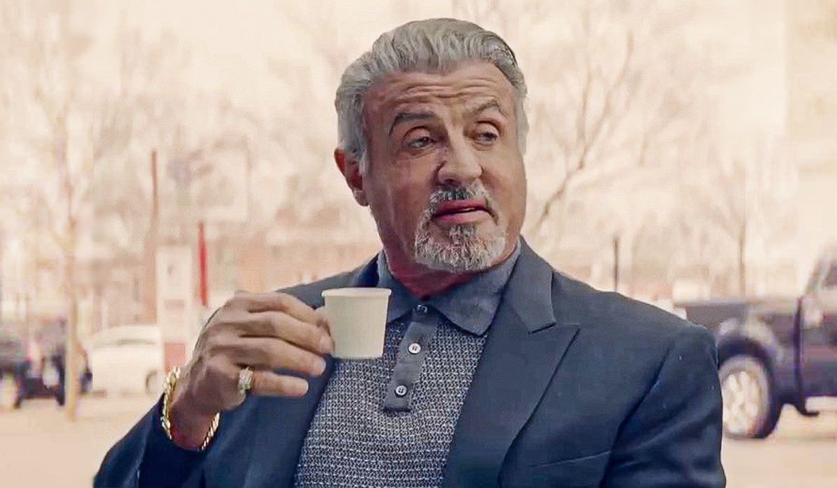 Sylvester Stallone in the series "Tulsa King"