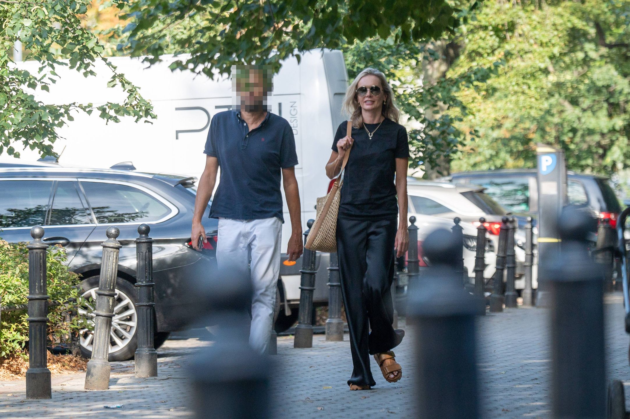 Agnieszka Woźniak-Starak z partnerem