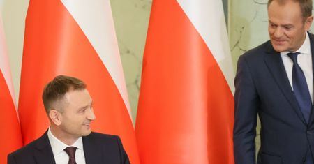 Zakłopotany Sławomir Nitras. Cała sala się roześmiała