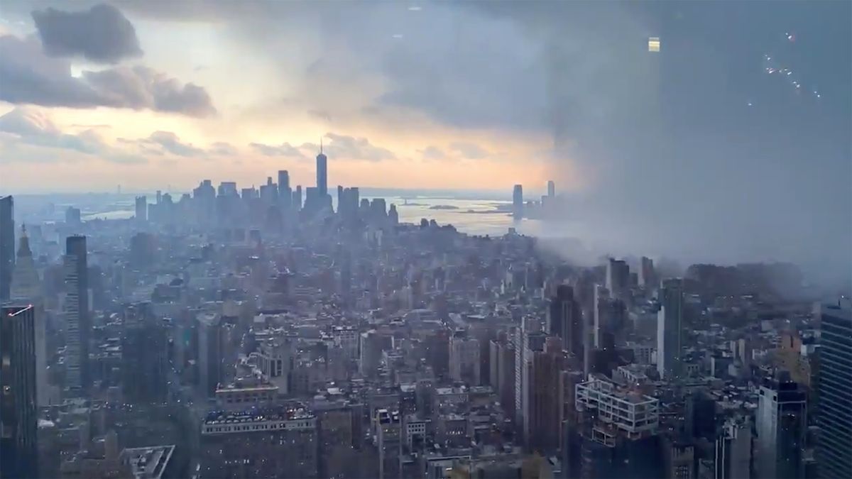 Niesamowita śnieżyca w Nowym Jorku. Miasto wygląda jak po zagładzie 1