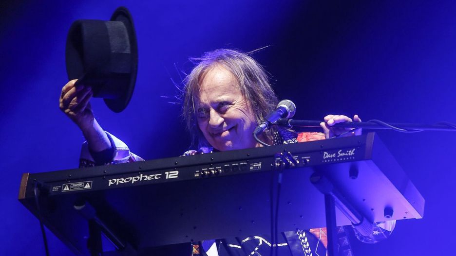 październik 2019, koncert, na scenie, Romuald Lipko