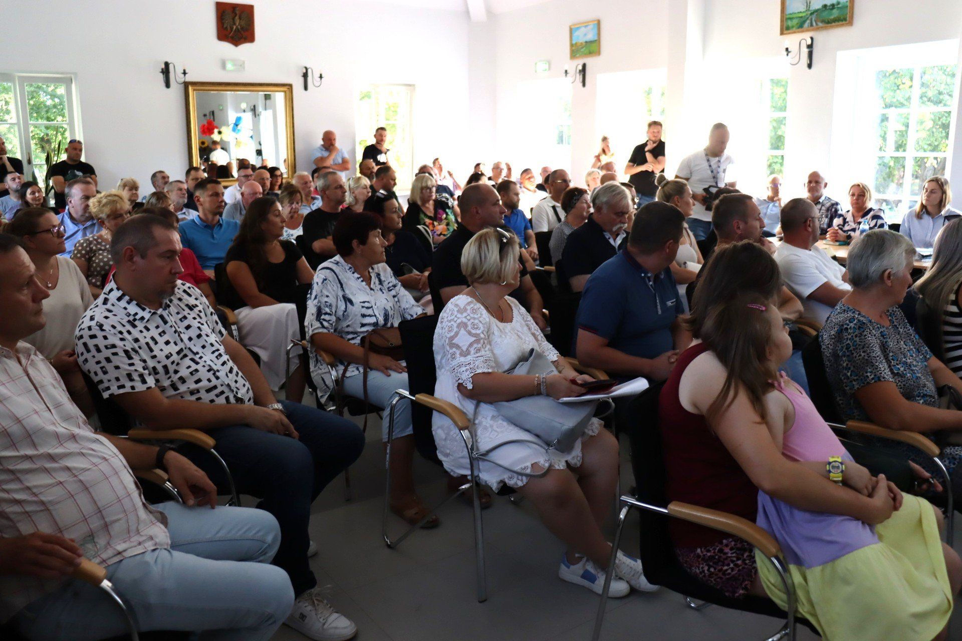 Burzliwe spotkanie w Leszczynku. Rozmawiano o rozbudowie drogi z Topoli Królewskiej do Kutna