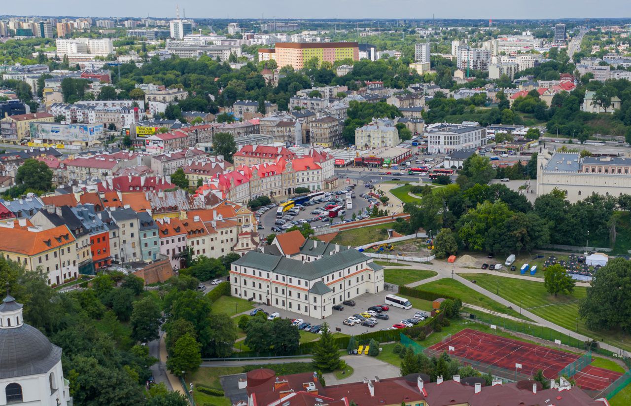 Lublin: Plac Zamkowy, Kowalska oraz Podwale zamknięte w listopadzie