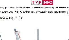 TVP Info zakrywa zasądzone przeprosiny dla komornika. Pereira: wyrok wykonany zgodnie z treścią postanowienia