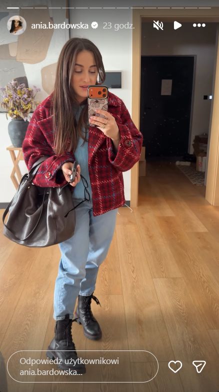 Anna Bardowska już gotowa na mroźne dni