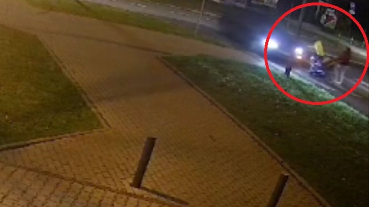 Potrącenie pieszych z wózkiem na pasach