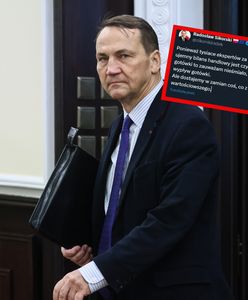 Trump nakłada pierwsze cła. Jest odpowiedź Sikorskiego