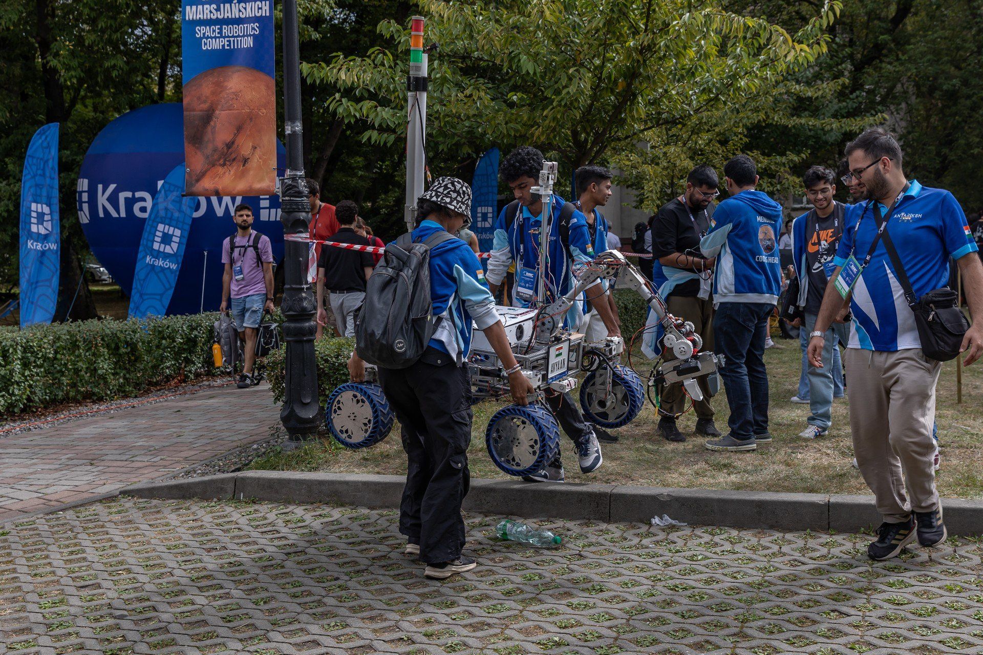 Międzynarodowe zawody łazików marsjańskich - European Rover Challenge 2025